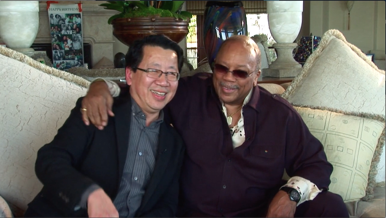 BEN FONG TORRES AND QUINCY JONES - from LIKE A ROLLING STONE documentary to be released in 2021