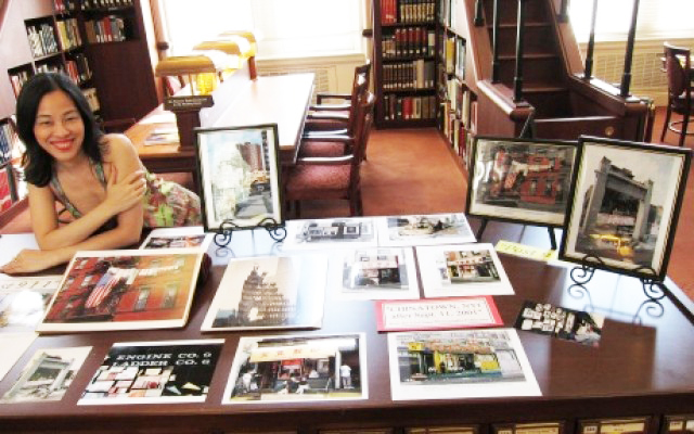 LIA CHANG AT THE LIBRARY OF CONGRESS