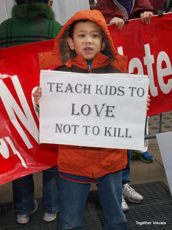 Protest NY Times Square 2013-11-9 Photo by Together Visuals Anthony Eng Alvarez