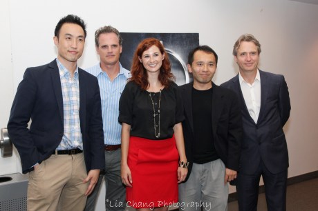 SUPERCAPITALIST 2012-8-1-Derek_Ting_Michael_Park_Stacey_Jackson_NY_Dir_of_Marketing_and_Special_EventsSAG_Foundation_Nick_Sakai_SAF-AFTRA_Natl_Ethnic_Employment_Opportunities_Committee_Member_and_Linus_Roache_Photo_by_Lia_Chang