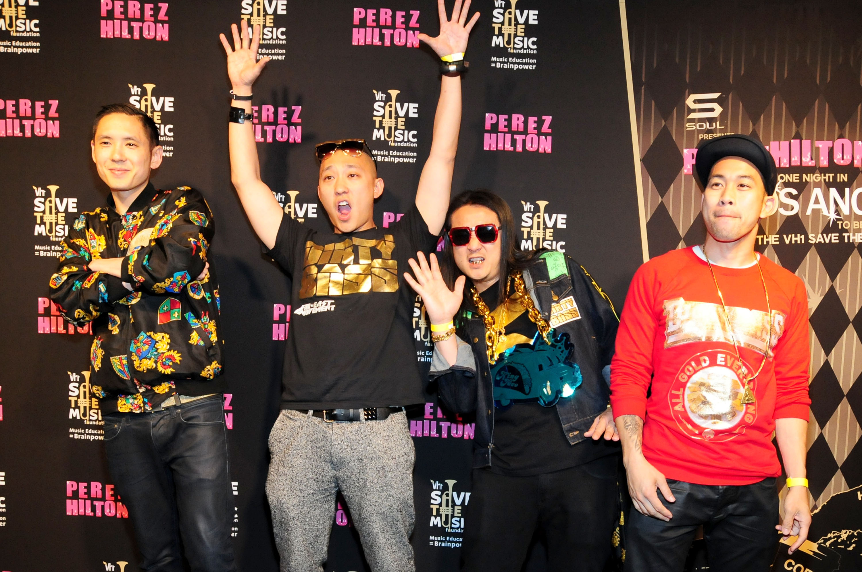 Far East Movement and IM5 entertain at Perez Hilton's 