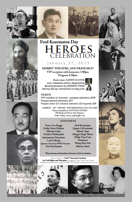 SF Jan 27, 2013 - Fred Korematsu Day 